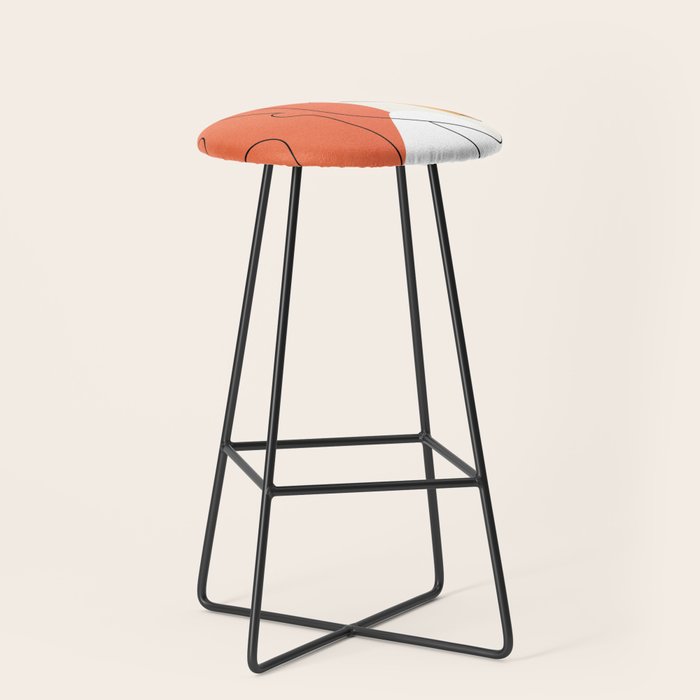 Abstract Face 24 Stool Gallery Image 1