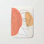 Abstract Face 24 Bath Mat Gallery Image 1