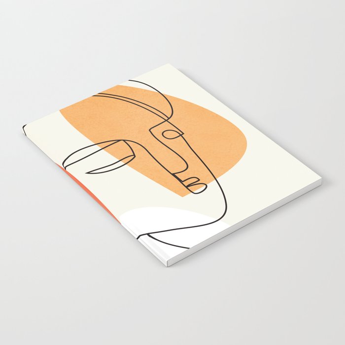Abstract Face 24 Notebook Gallery Image 2