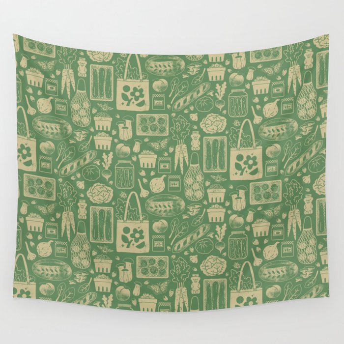 Farmers Market: Sprout Wall Tapestry Gallery Image 4