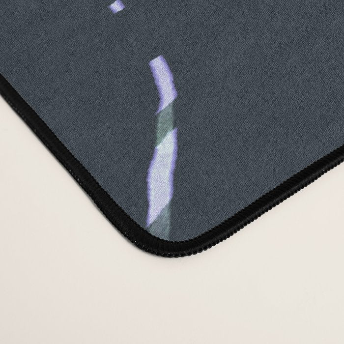 Dark abstract tropical leaves D1 Desk Mat Gallery Image 4