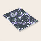 Dark abstract tropical leaves D1 Notebook Gallery Image 3
