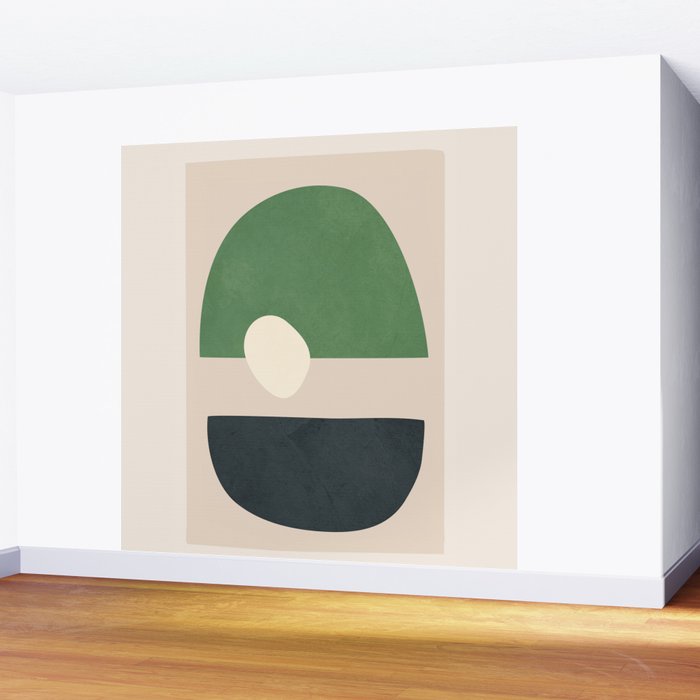 Floating Abstraction 6 Wall Mural Gallery Image 2