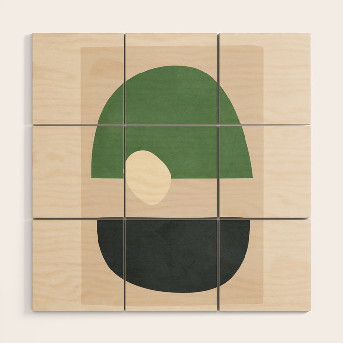 Floating Abstraction 6 Wood Wall Art Gallery Image 1