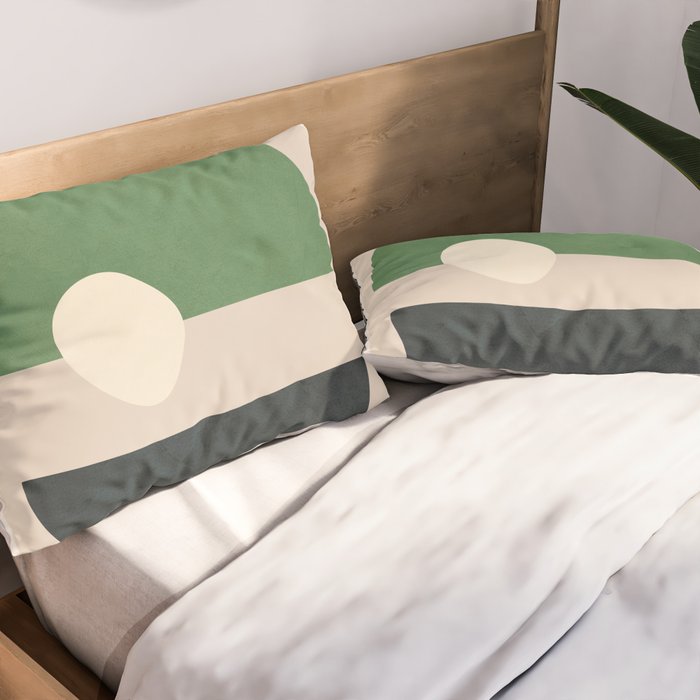 Floating Abstraction 6 Pillow Sham Gallery Image 2