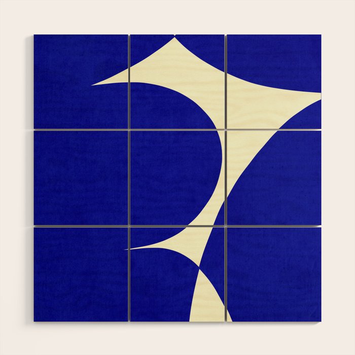 Abstract M09 Wood Wall Art Gallery Image 1