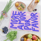 More Amor por favor - brush typography love quote Cutting Board Gallery Image 2