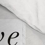 I Have to Be Successful Because I Like Expensive Things monochrome typography home wall decor Comforter Gallery Image 4