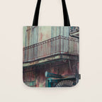 Preservation Hall - New Orleans Travel Photography Tote Bag Gallery Image 1