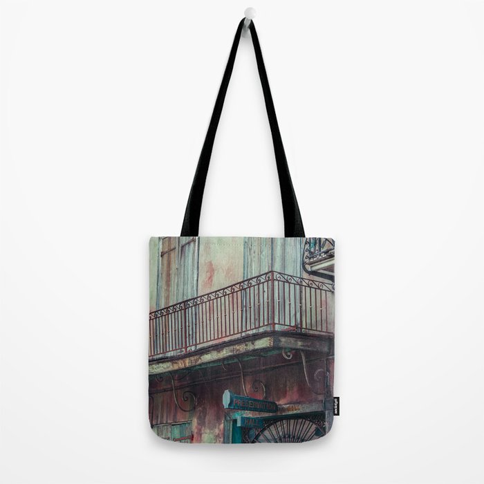 Preservation Hall - New Orleans Travel Photography Tote Bag Gallery Image 2