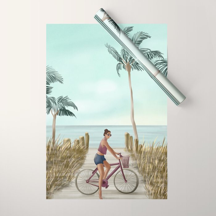 Coastal Journey Wrapping Paper Gallery Image 1