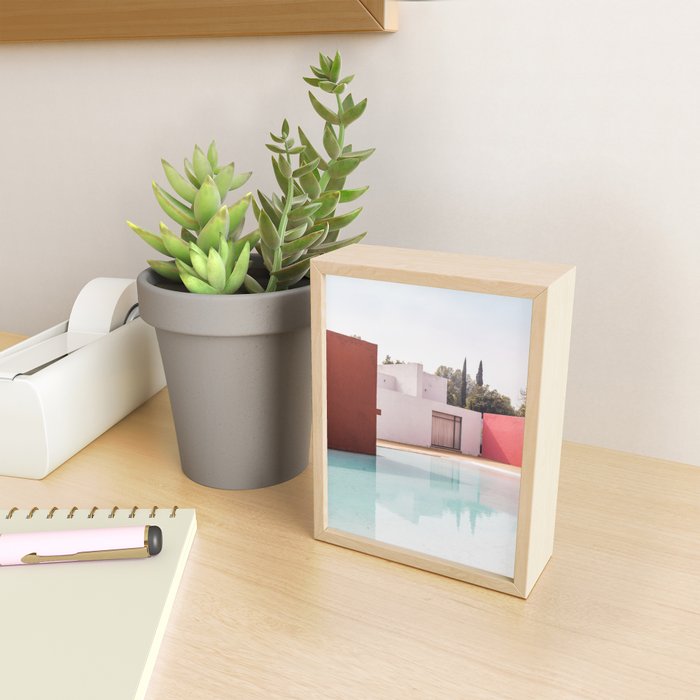 Silent Poetry Between Sky and Water Mini Art Print Gallery Image 2