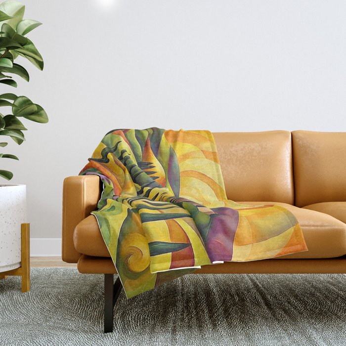 Eternal Tuscany Throw Blanket Gallery Image 1