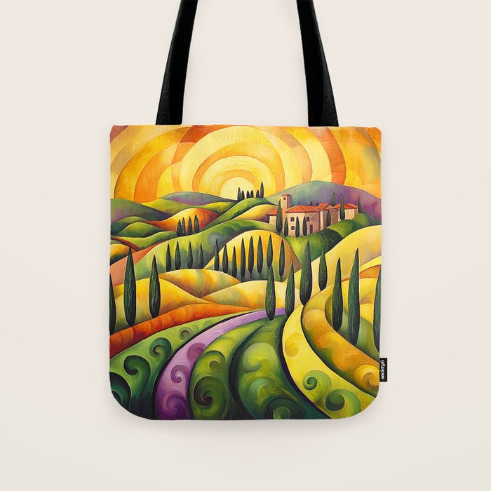 Eternal Tuscany Tote Bag Gallery Image 1