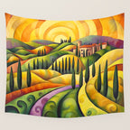 Eternal Tuscany Wall Tapestry Gallery Image 4