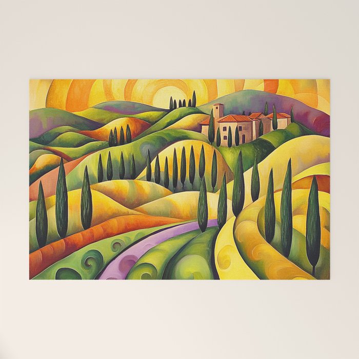 Eternal Tuscany Welcome Mat Gallery Image 1