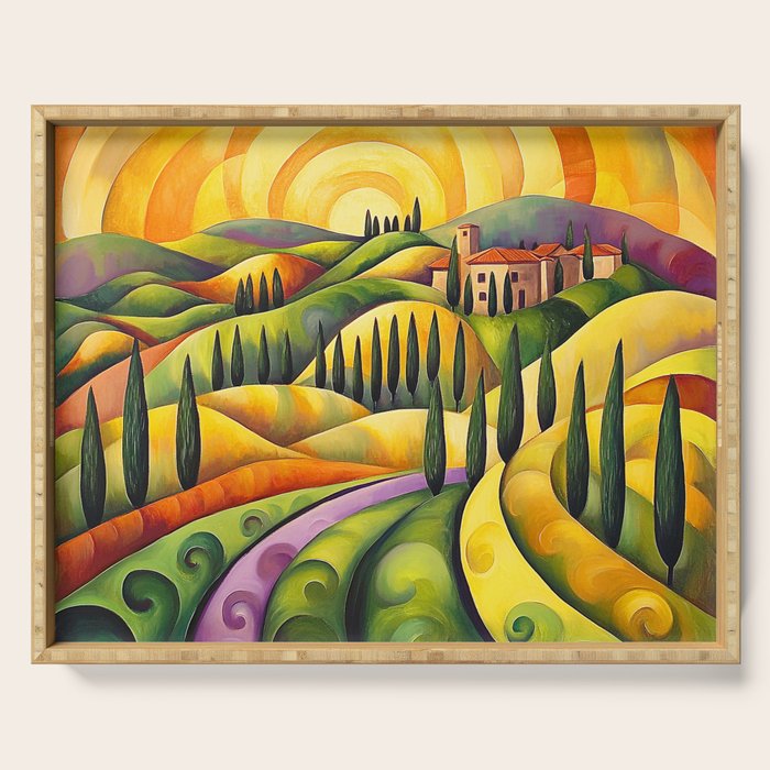 Eternal Tuscany Serving Tray Gallery Image 1