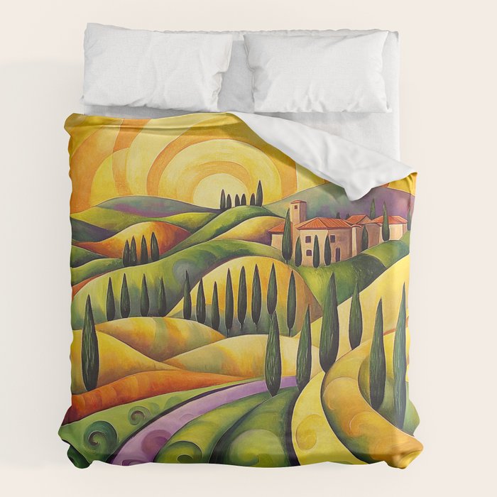 Eternal Tuscany Duvet Cover Gallery Image 2