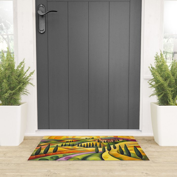 Eternal Tuscany Welcome Mat Gallery Image 3