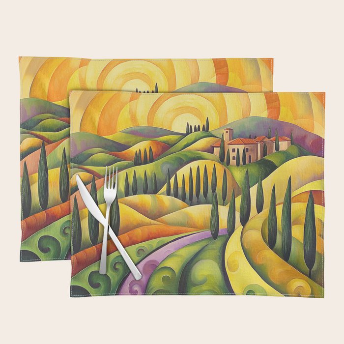 Eternal Tuscany Placemat Gallery Image 1