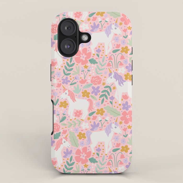 Unicorn Garden iPhone Case Gallery Image 1