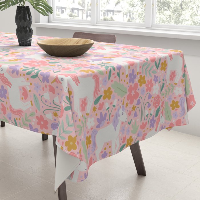 Unicorn Garden Tablecloth Gallery Image 3