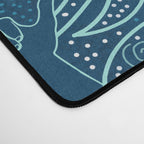 Octopus Ocean Playground smaller print Desk Mat Gallery Image 4