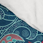 Octopus Ocean Playground smaller print Comforter Gallery Image 4