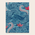 Octopus Ocean Playground smaller print Notebook Gallery Image 4