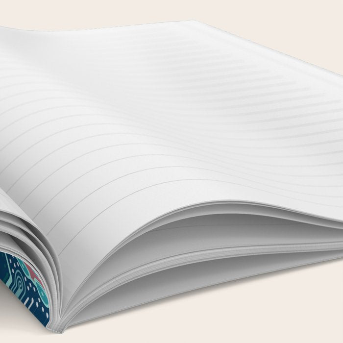 Octopus Ocean Playground smaller print Notebook Gallery Image 2