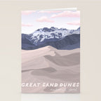 Great Sand Dunes National Park Stationery Card Gallery Image 2