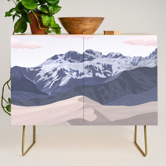 Great Sand Dunes National Park Credenza Gallery Image 1