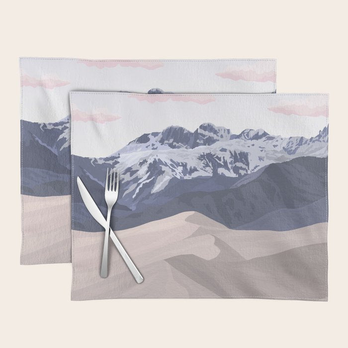 Great Sand Dunes National Park Placemat Gallery Image 1