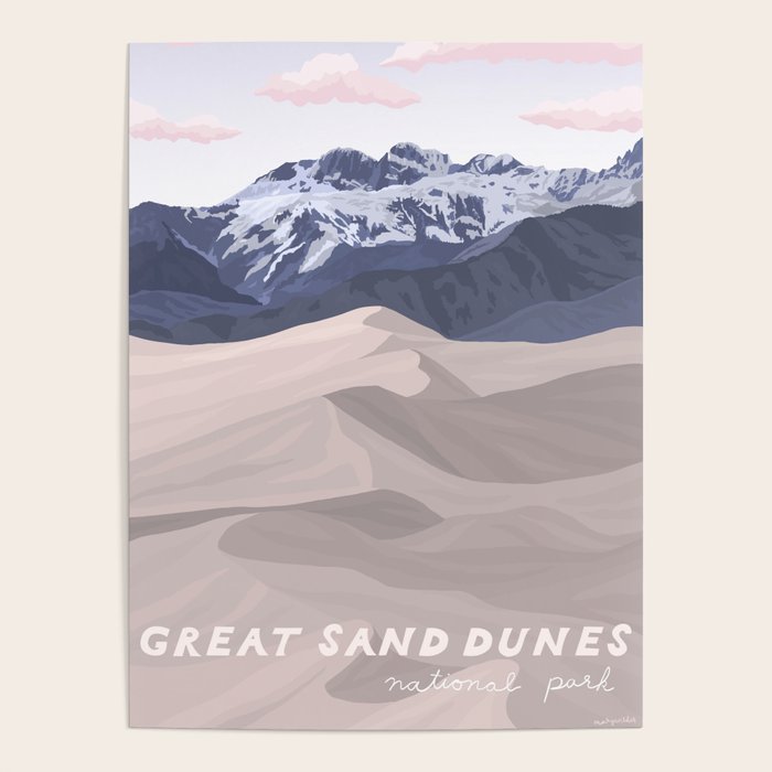 Great Sand Dunes National Park Poster Gallery Image 1