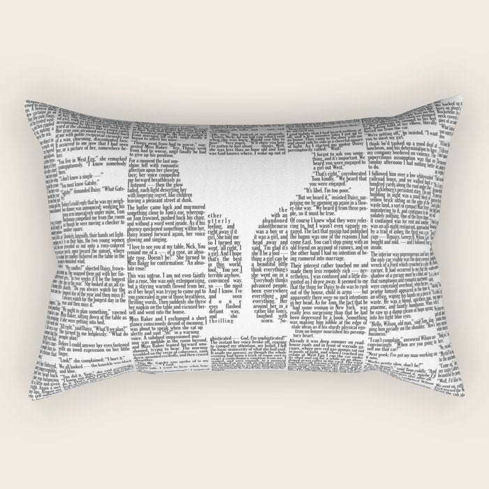 The Great Gatsby Rectangular Pillow Gallery Image 1