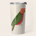 Australian King Parrot, Bird of Australia Travel Mug Gallery Image 2