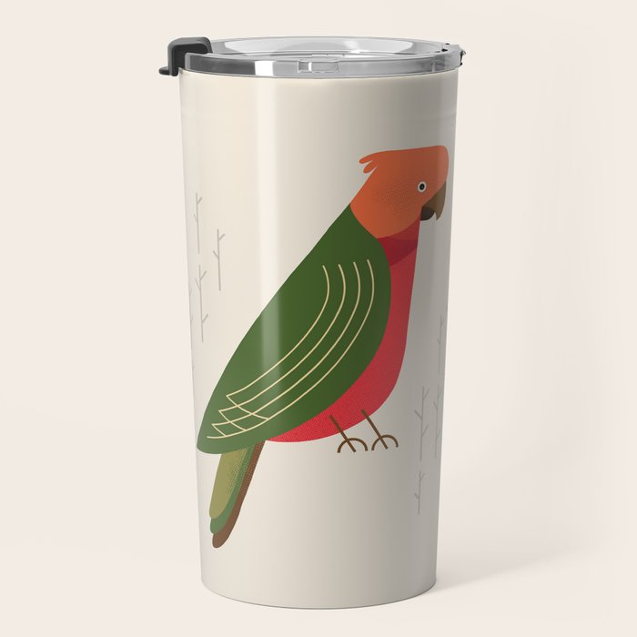 Australian King Parrot, Bird of Australia Travel Mug Gallery Image 3