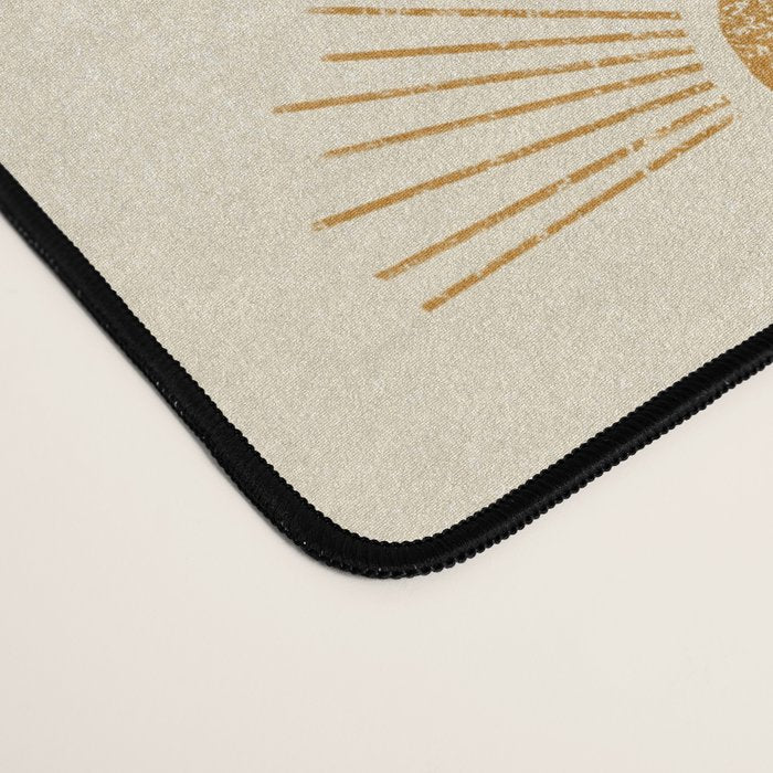 Sunrise - Desert Gold and Cream Desk Mat Gallery Image 4