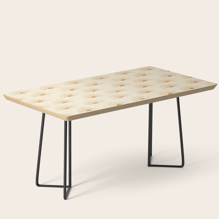 Sunrise - Desert Gold and Cream Coffee Table Gallery Image 1