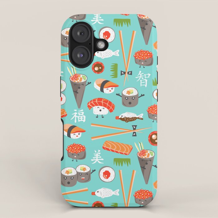 Happy Sushi iPhone Case Gallery Image 1