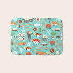 Happy Sushi Bath Mat Gallery Image 1