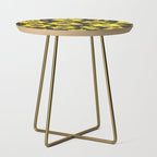 Sunflowers Acrylic on Charcoal Side Table Gallery Image 1