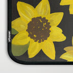 Sunflowers Acrylic on Charcoal Laptop Sleeve Gallery Image 3