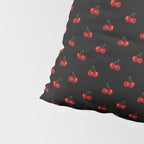 Y2K Cherries - Black Pattern Miniature Pillow Sham Gallery Image 4