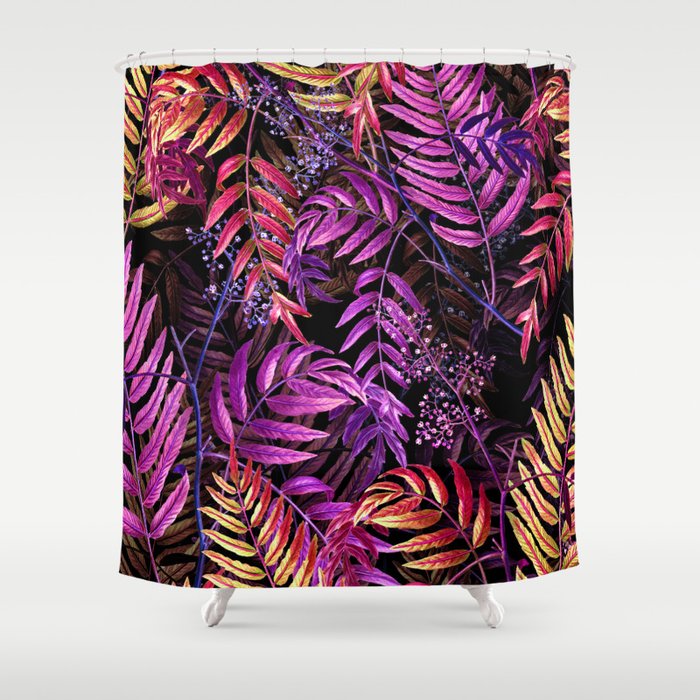 FUTURE NATURE XIV Shower Curtain Gallery Image 1