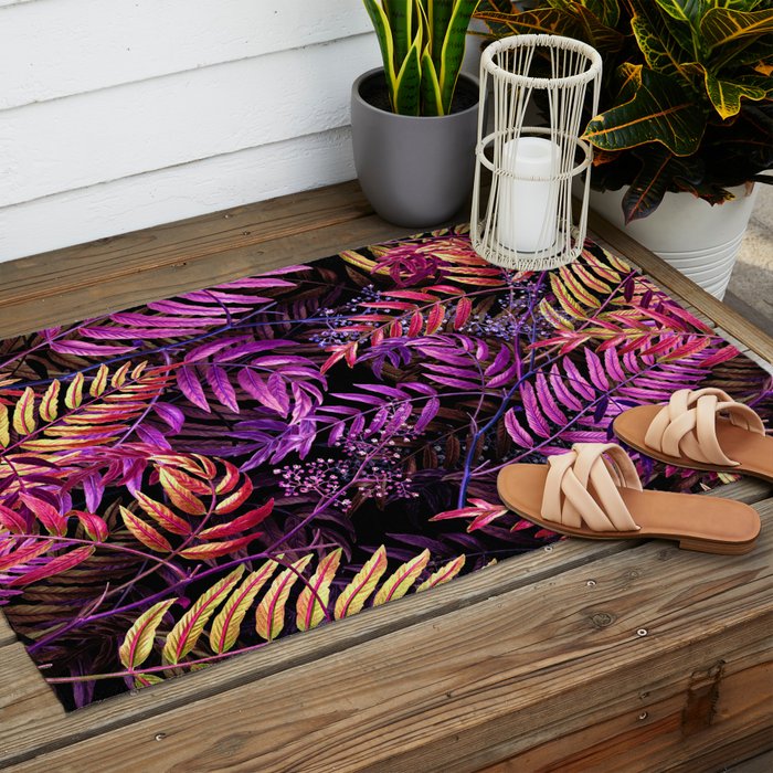 FUTURE NATURE XIV Outdoor Rug Gallery Image 2
