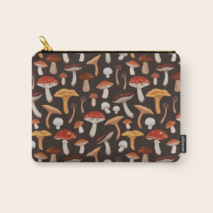 Mushroom Medley Carry All Pouch Gallery Image 1