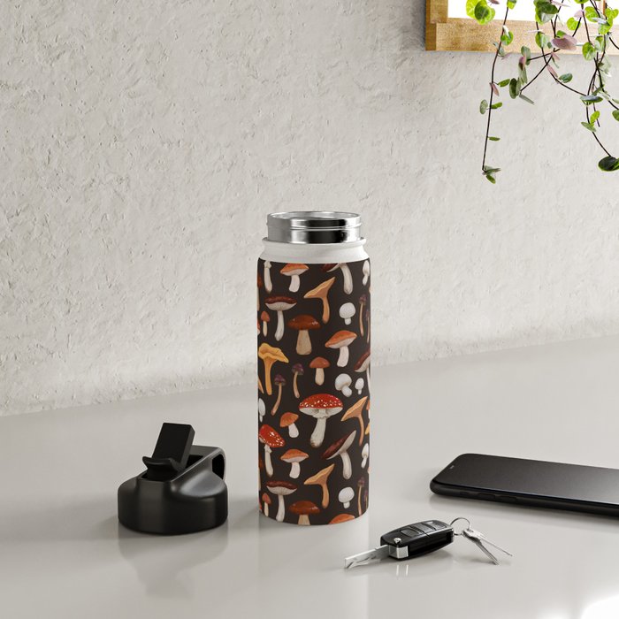 Mushroom Medley Water Bottle Gallery Image 4