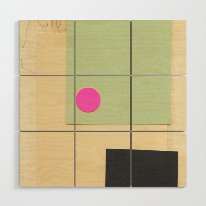 Patchwork II Wood Wall Art Gallery Image 1
