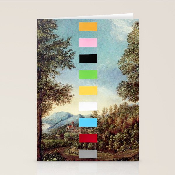 Danube Landscape Stationery Card Gallery Image 1